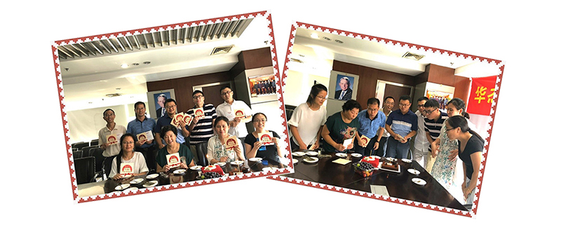 七月齊慶生，祝福傳溫情